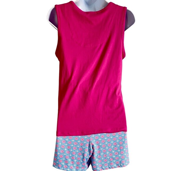 Ink+Ivy Womens Sleepwear Set Women's Small Pink Tank Floral Shorts NEW - Picture 9 of 13